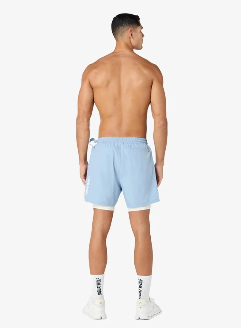 سكوات وولف شورت أساسي مزدوج  بوصة